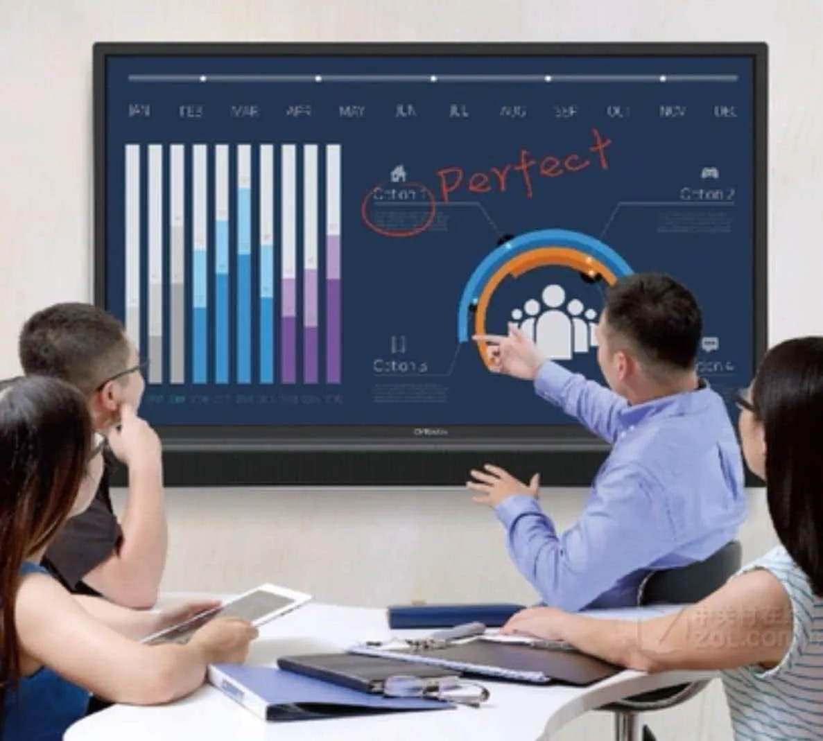 86-inch Infrared touch screen