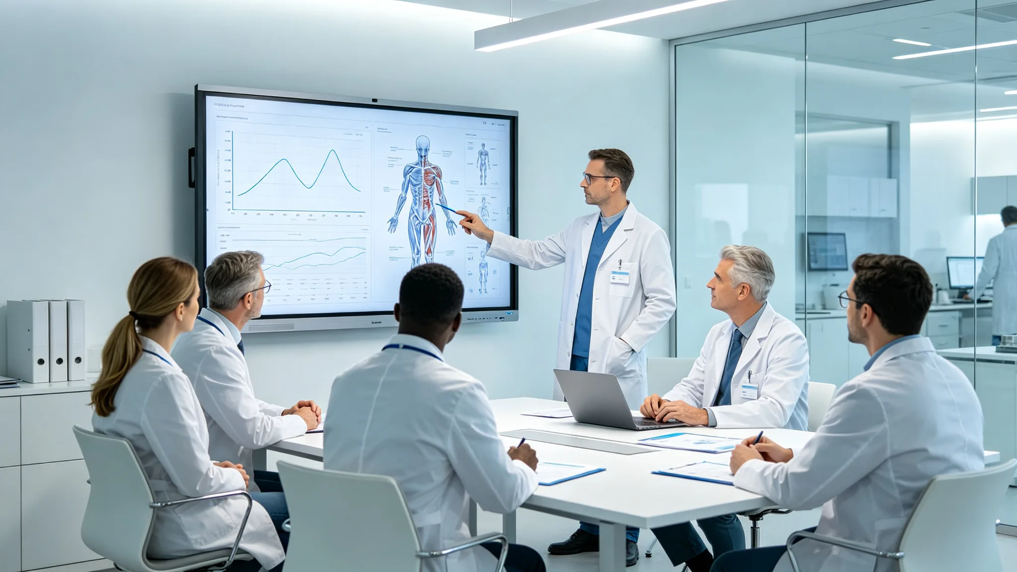Hospital meeting rooms