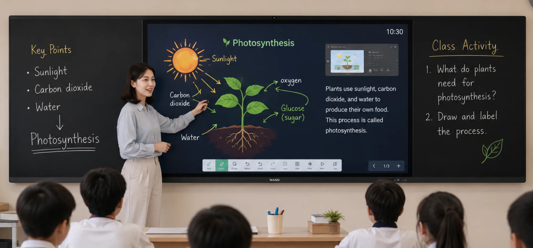 65" Nano Blackboard