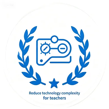 &middot;Reduce technology complexity for teachers
